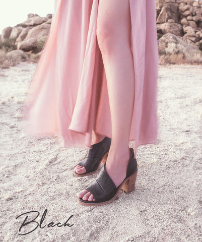 Lauren | Slouchy Peep Toe Bootie <br> Ships Between 10/11~10/18, 2017