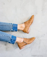 Ashley Braided-Front Ankle Bootie - Mi.iM Shoes