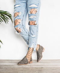 Freya |  Side Cutout Slip-On