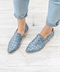 Scottie Button Stud Slip-On - Mi.iM