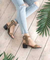 Jersey | Metal Studded Open Heel