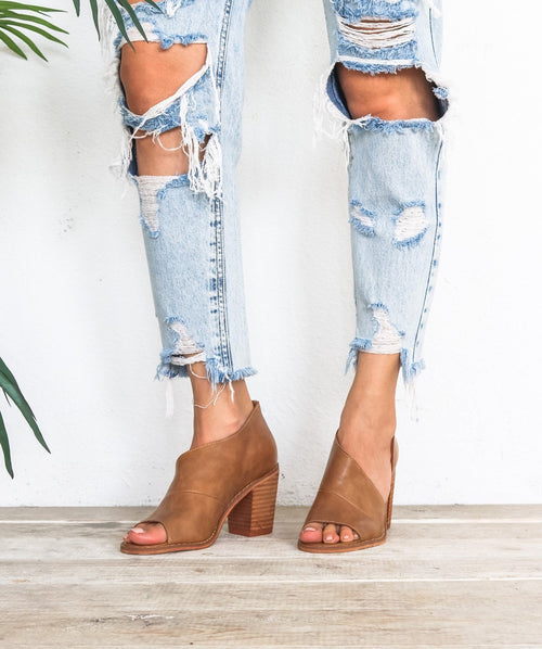 Jessica | Asymmetrical Open Toe Heel <br> Ships Between 10/11~10/18, 2017