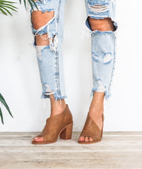 Jessica | Asymmetrical Open Toe Heel <br> Ships Between 10/11~10/18, 2017