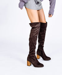 Kacey  | Over-the-Knee Low Heel