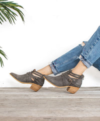 Lenore |  Strappy Western Bootie - Mi.iM