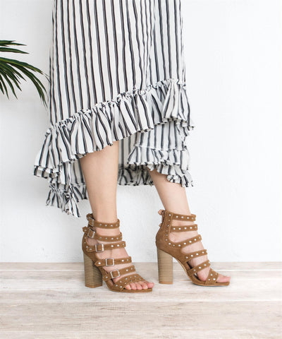 Lauren | Slouchy Peep Toe Bootie <br> Ships Between 10/11~10/18, 2017