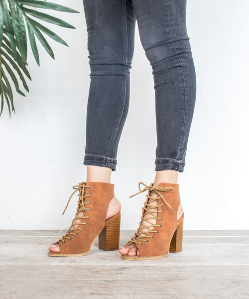 Nikita-02 | Lace Up Heel
