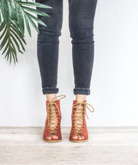 Nikita-02 | Lace Up Heel