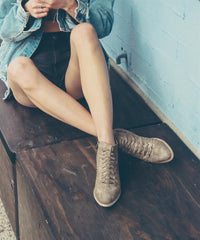 Ostara Woven Ankle Bootie - Mi.iM