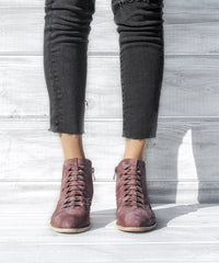 Ostara Woven Ankle Bootie - Mi.iM