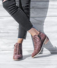 Ostara Woven Ankle Bootie - Mi.iM
