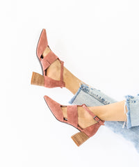 Paige | Pointed Toe T Bar Heel - Mi.iM Shoes