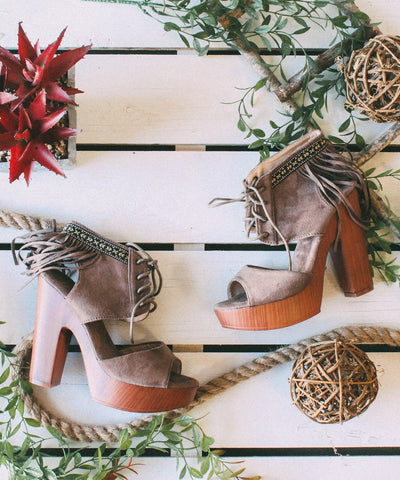Lauren | Slouchy Peep Toe Bootie <br> Ships Between 10/11~10/18, 2017