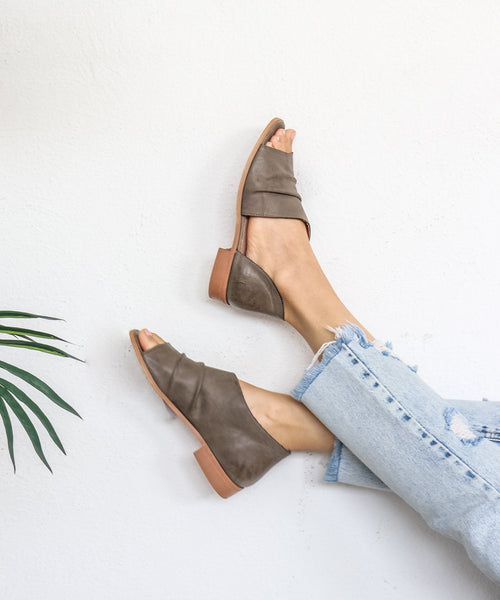 Riley Asymmetrical Flat- Mi.iM Shoes