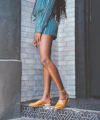 Sardinia | Simple Curved Leather Mules <br> Ships Between 10/11~10/18, 2017