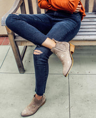 Tetsu Star Embroidered Bootie - Mi.iM