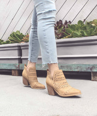 Trixi Triangle Cut Bootie - Mi.iM