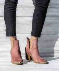 Tess-04 V-Cut Booties - Mi.iM