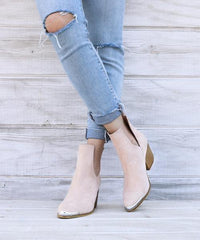 Tess-04 V-Cut Booties - Mi.iM