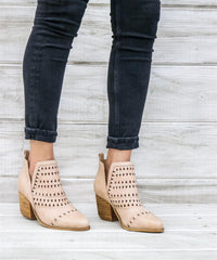 Trixi Triangle Cut Bootie - Mi.iM