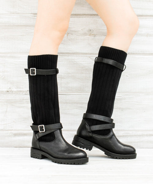 Uma-01 Tall Sweater Weather Boot - Mi.iM
