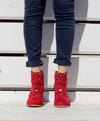 Urban-06 | Floral Cut Bootie