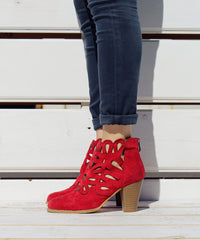 Urban-06 | Floral Cut Bootie