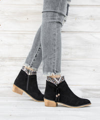 Venture Suede Aztec Bootie - Mi.iM