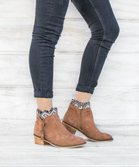 Venture Suede Aztec Bootie - Mi.iM